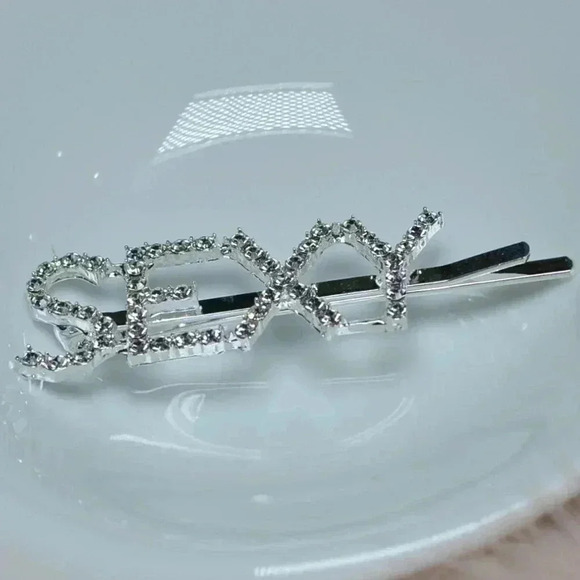 Text Hair pin - Picture 3 of 3